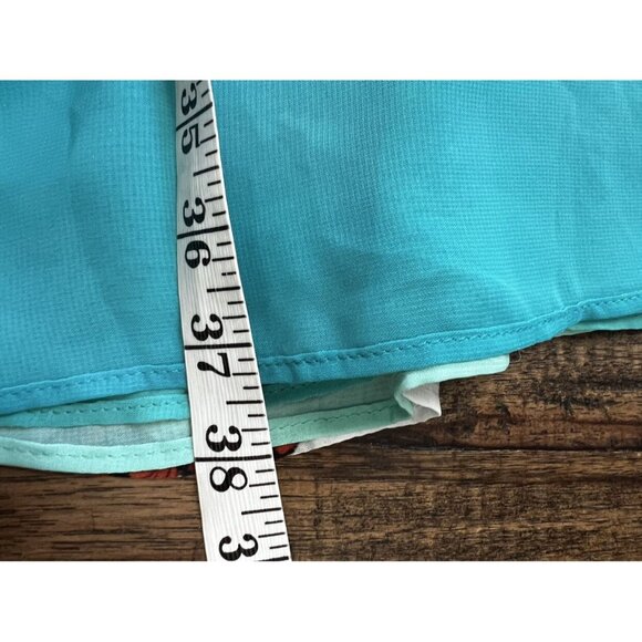 NWT Pleiades Teal Botanical Butterflies Dress - Picture 12 of 15